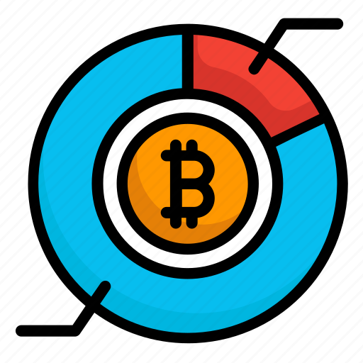 Bitcoin, chart, currency, finance, pie icon - Download on Iconfinder