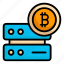 bitcoin, currency, finance, rack, server 