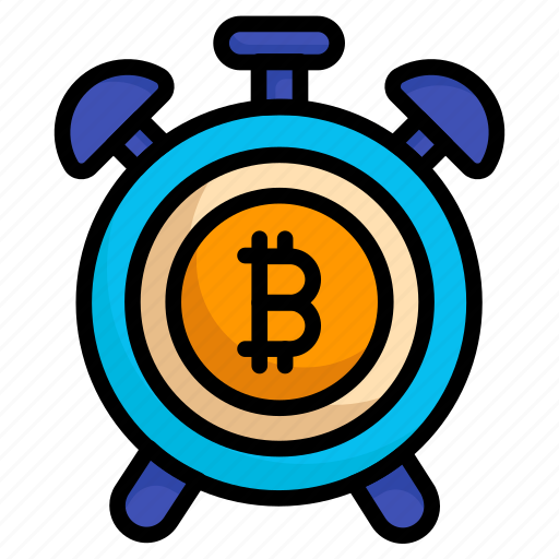 Bitcoin, currency, estimation, finance, time icon - Download on Iconfinder