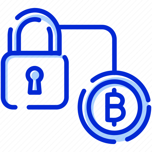 Bitcoin security, bitcoin transaction network, blockchain security, cryptocurrency icon - Download on Iconfinder