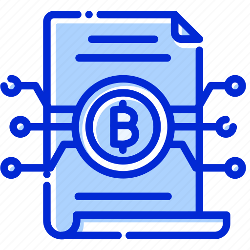 White paper, bitcoin paper, documents, blockchain icon - Download on Iconfinder