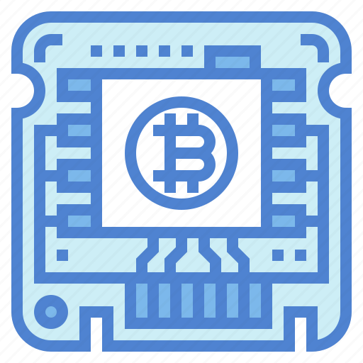 Cpu, technology, electronic, chip, bitcoin icon - Download on Iconfinder