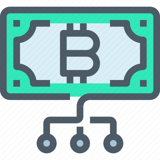 Bank, bitcoin, cryptocurrency, digital, money, network icon - Download on Iconfinder