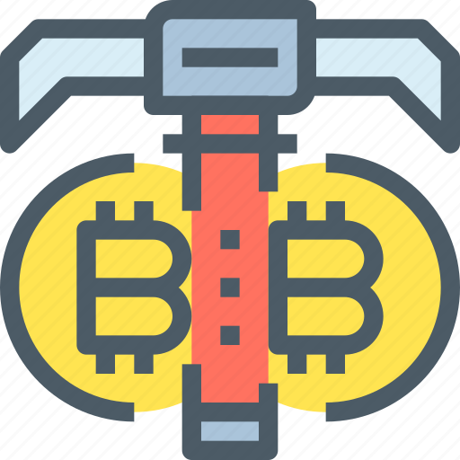 Bank, bitcoin, cryptocurrency, dig, digital, money icon - Download on Iconfinder