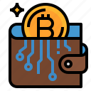 bitcoin, cash, coin, money, wallet