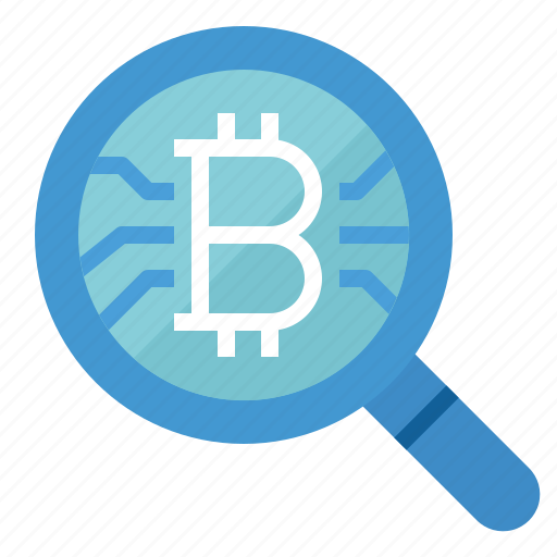 Bitcoin, currency, money, research icon - Download on Iconfinder