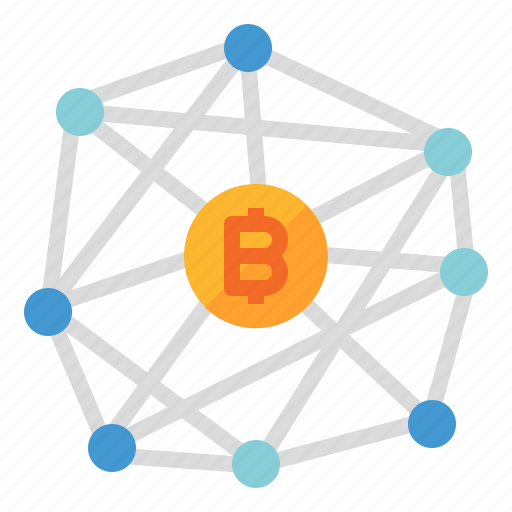 Based, bitcoin, block, chain, currency, money icon - Download on Iconfinder