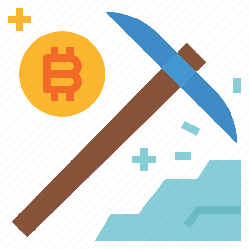 Bitcoin, claiming, currency, dig, mining, money icon - Download on Iconfinder