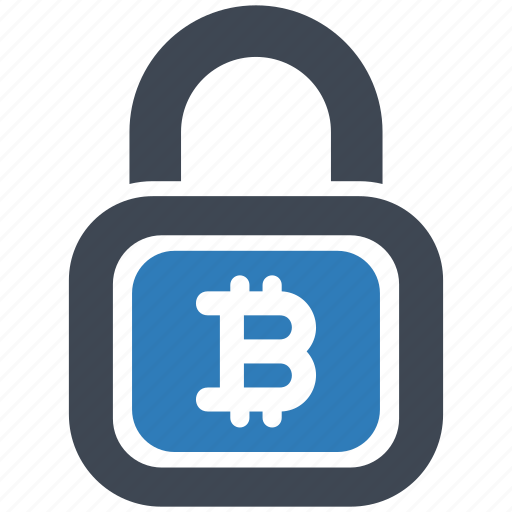Bitcoin, protection, security, lock, password, cryptocurrency, currency icon - Download on Iconfinder