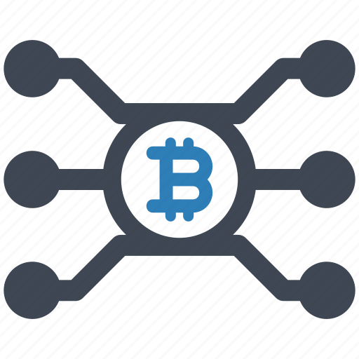 Bitcoin, bitcoins, blockchain, cryptocurrency, currency, crypto, network icon - Download on Iconfinder