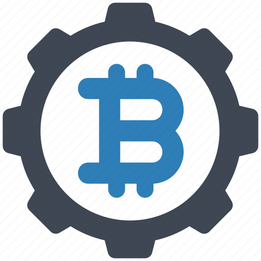Bitcoin, crypto, currency, management, cryptocurrency, blockchain, setting icon - Download on Iconfinder