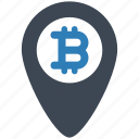 bitcoin, location, map