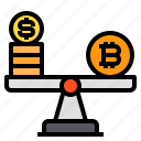balance, bitcoin, coin, money
