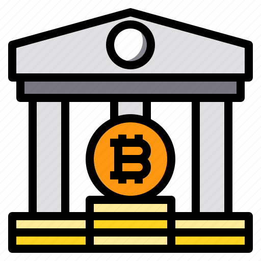 Bank, bitcoin icon - Download on Iconfinder on Iconfinder
