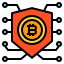 bitcoin, cryptocurrency, protect, shield 