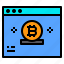 bitcoin, internet, website 