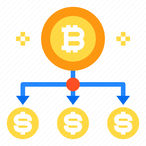 Bitcoin, network, subtitles, communication, connection icon - Download on Iconfinder