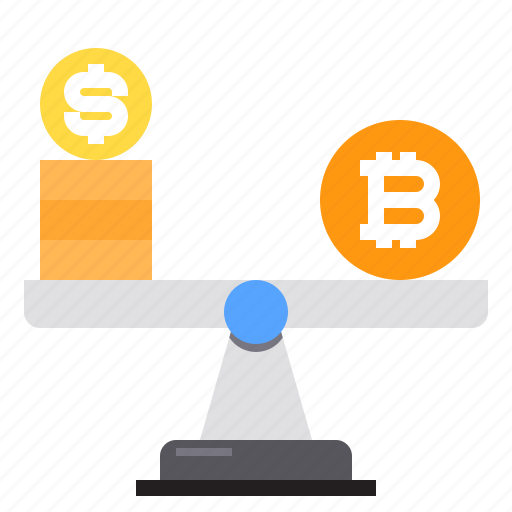Balance, bitcoin, coin, money, currency, finance icon - Download on Iconfinder