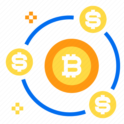 Bitcoin, link, cryptocurrency, currency, financial, money icon - Download on Iconfinder