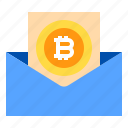 bitcoin, mail, cryptocurrency, email, inbox, message