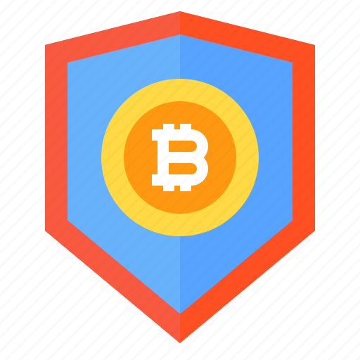 Bitcoin, protect, shield, protection icon - Download on Iconfinder