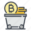 crypto, mining, mine, bitcoin, cryptocurrency, blockchain, trolley 
