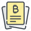 crypto, bitcoin, cryptocurrency, blockchain, whitepaper, document, file 