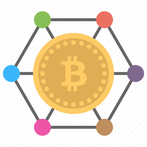 Bitcoin club, bitcoin network, bitcoin network diagram, bitcoin network structure, electronic bitcoin icon - Download on Iconfinder