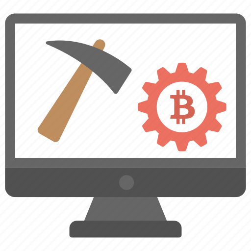 Bitcoin mining, bitcoin payments process, bitcoin transaction process, cryptocurrency mining, digital currency transaction icon - Download on Iconfinder