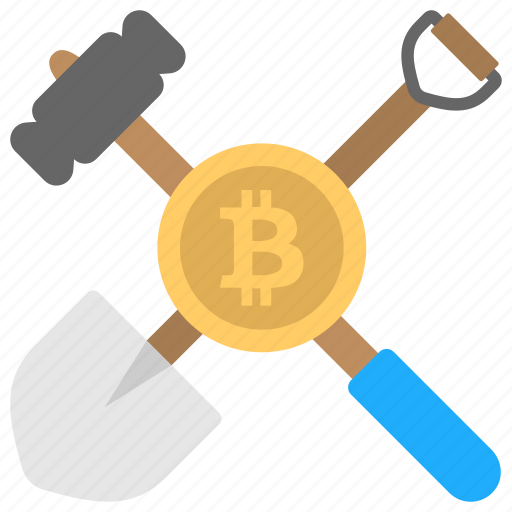 Bitcoin mining, bitcoin payments process, bitcoin transaction process, cryptocurrency mining, digital currency transaction icon - Download on Iconfinder