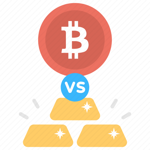 Better, bitcoin, compare, comparison, concept, difference, distinction icon - Download on Iconfinder