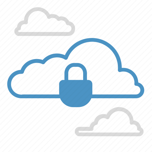 Cloud, cloud storage, keylock, lock, save, security, storage icon - Download on Iconfinder