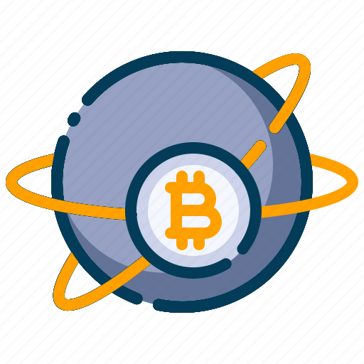 Bitcoin, business, cryptocurrency, digital money, electronic cash, global, worldwide icon - Download on Iconfinder