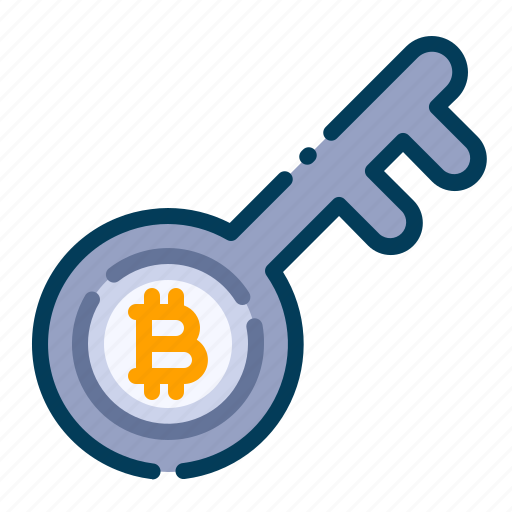 Access, bitcoin, business, cryptocurrency, digital money, electronic cash, key icon - Download on Iconfinder
