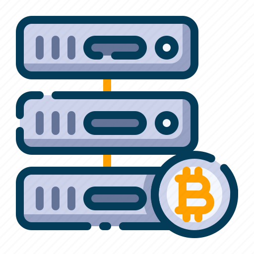 Bitcoin, business, cryptocurrency, digital money, electronic cash, hosting, server storage icon - Download on Iconfinder