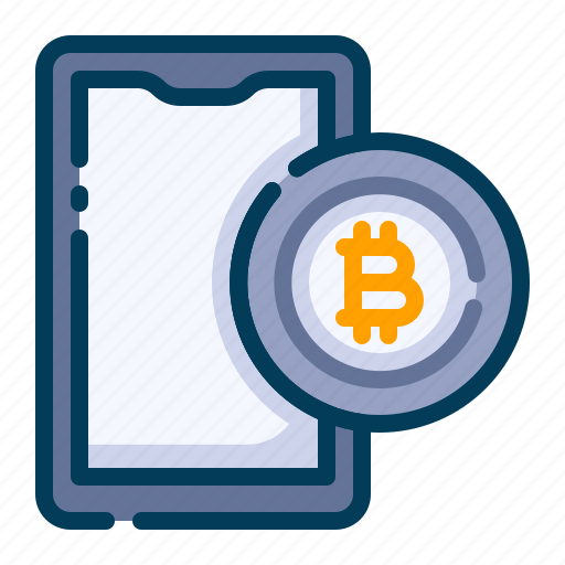 Bitcoin, business, cryptocurrency, digital money, electronic cash, mobile, smartphone icon - Download on Iconfinder