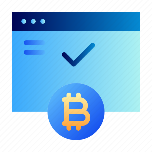 Accepted, approved, bitcoin, business, cryptocurrency, digital money, electronic cash icon - Download on Iconfinder