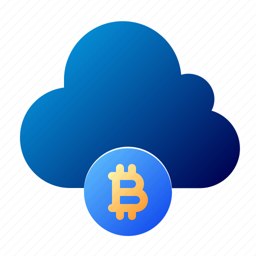 Bitcoin, business, cloud, cryptocurrency, data, digital money, electronic cash icon - Download on Iconfinder