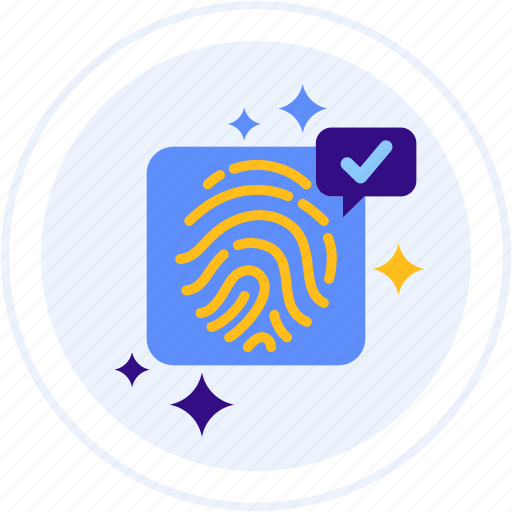 Cryptographic, cryptography, fingerprint, signature, touch id icon - Download on Iconfinder