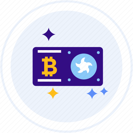 Bitcoin mining, gpu, gpu mining, miner, mining, mining rig icon - Download on Iconfinder