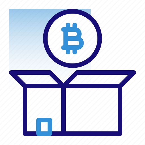 Bitcoin, box, business, cryptocurrency, digital money, electronic cash, package icon - Download on Iconfinder