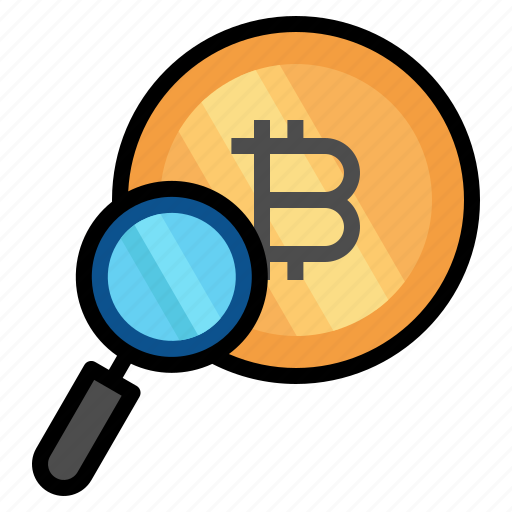 Search, explore, discover, bitcoin, cryptocurrency, inspect icon - Download on Iconfinder