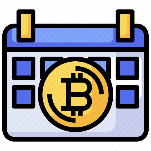 Bitcoin, blockchain, business, calendar, finance icon - Download on Iconfinder