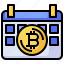 bitcoin, blockchain, business, calendar, finance 
