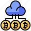 bitcoin, business, cloud, cryptocurrency, money 
