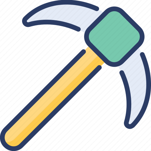 Axes, detector, hammer, hardware, mining, tool, wrench icon - Download on Iconfinder