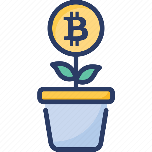 Bitcoin, enhancing, finance, growing, increasing, money, raise icon - Download on Iconfinder