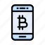 bitcoin, currency, cyrpto, mobile, online 