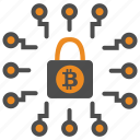 bitcoin, bitcoins, blockchain, cryptocurrency, lock, mining, secure