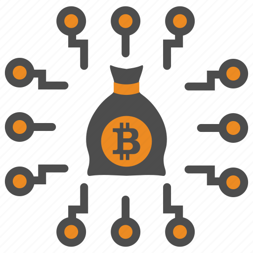 Bitcoin, bitcoins, blockchain, chain, cryptocurrency, mining, money icon - Download on Iconfinder